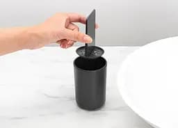 Склянка для зубних щіток Brabantia Renew, темно-сірий (280283) - мініатюра 4