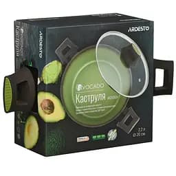 Каструля Ardesto Avocado, зі скляною кришкою, 2,2 л (AR2525CA) - мініатюра 4