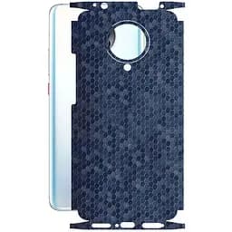 Захисна плівка StatusSKIN для Xiaomi Poco F2 Pro Корпус Вініл Соти сині