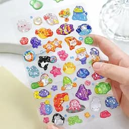 Набір 3D-наліпок Tiki Wiki Crystal Тікі океан (51366) - мініатюра 2