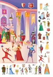 Книга-картонка Великий віммельбух. Замок принцеси - мініатюра 6