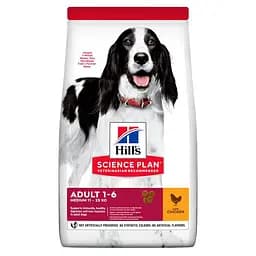 Сухой корм Hill’s SP Adult Medium Breed для взрослых собак средних пород с курицей 2.5 кг