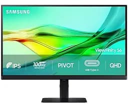 Монітор 27" Samsung ViewFinity HRM S60UD QHD IPS 100Hz (LS27D604UAIXUA)