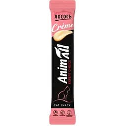 Ласощі для котів AnimAll Creme зі смаком лосося 6 шт. х 15 г - мініатюра 3