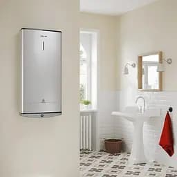 Водонагрівач електр. плаский слім VELIS TECH 100 EU, 100л, 2*1,5кВт, ун. монтаж, електр. кер Ariston teh0016966 - мініатюра 3