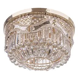 Люстра Brille потолочная торт с подсветкой LED E14 40W G (BCL-633C/4)