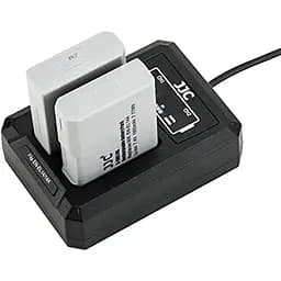 Подвійний зарядний пристрій JJC DCH-ENEL14A USB Nikon EN-EL14/EN-EL14A Для JJC B-ENEL14/B-ENEL14A