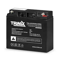 Аккумуляторная батарея гелевая 12В 20Ач Trinix TGL12V20Ah/20Hr GEL Super Charge (44-00070)