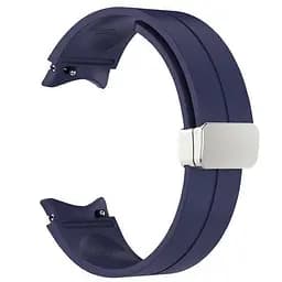 Ремінець для Samsung Galaxy Watch 4 44mm - синій ширина кріплення 20мм силікон Watchbands Cls (W15-3WB12281122) - мініатюра 2