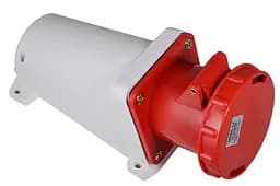 Розетка стаціонарна 63А P5 IP67 3P+N+PE ГС АСКО-УКРЕМ (A0080040008) - мініатюра 2