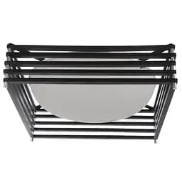 Люстра стельова в східному стилі Brille E27 60W BK (BKL-333C/3) - мініатюра 2