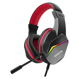Наушники GamePro HS311 Black/Red 2хMini jack USB микрофон 32 Ом 105 дБ кабель 1.8 м объемный звук 5.1