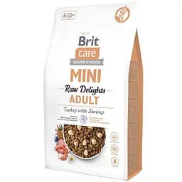 Корм сухий для собак малих порід  Brit Care індичка з креветкою 2 кг