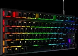 Клавіатура HyperX Alloy Origins Core Aqua RGB Black (639N9AA) - мініатюра 2