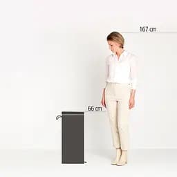 Бак для сміття Brabantia Pedal Bin Flat Back, 30 л, білий (485206) - мініатюра 5
