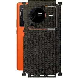 Защитная пленка StatusSKIN для Vivo X80 Pro Корпус Винил Соты черные