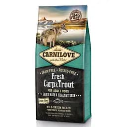 Сухой корм Carnilove Fresh Carp & Trout для взрослых собак 12 кг с карпом и форелью для взрослых собак всех пород