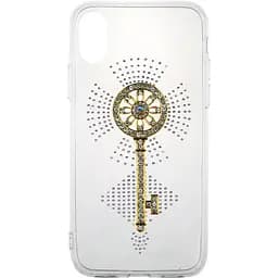 Чохол-накладка Toto TPU case with stones iPhone X Key Transparent