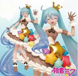 Фігурка Taito Вокалоїд Хацуне Міку Vocaloid Hatsune Miku Birthday limited 18 см T V HM BL - мініатюра 6
