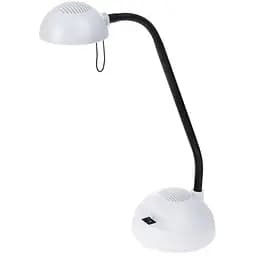 Настільна лампа Brille на гнучкій ніжці офісна SL-15 white