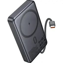 Зовнішній акумулятор Hoco Q44 Origen MagSafe 10000mAh 20W Gray [150868] - мініатюра 2