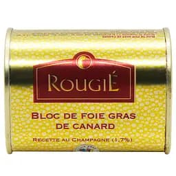 Фуа-гра Euralis Rougie утиная с шампанским 1.7% блок 145 г