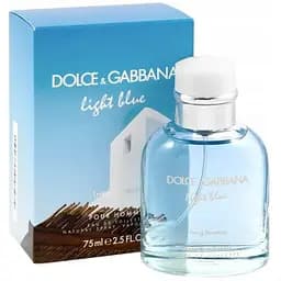 Туалетна вода Dolce & Gabbana Light Blue Living Stromboli Pour Homme 75 мл