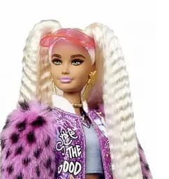 Лялька Barbie Екстра з двома білими хвостиками (GYJ77) - мініатюра 5