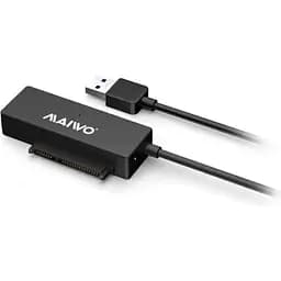 Адаптер Maiwo K104A USB 3.0 - SATA III, с блоком питания 12В/2А (K10435A) - мініатюра 2