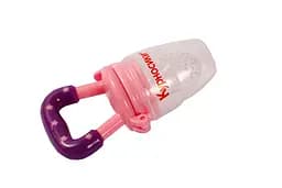 Ниблер Курносики, силиконовый, с колпачком, розовый (7066 рож)