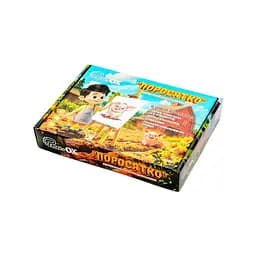 Деревянный пазл-раскраска А5 "Поросенок" PuzzleOK Puz-22939 кисточка, краски, клейкая пленка