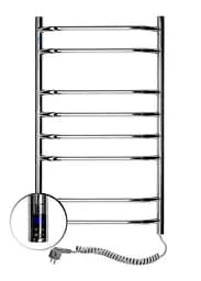 Электрический полотенцесушитель Navin Блюз 480x800 Sensor правый с таймером 10-006033-4880, Хром, Правое, Электронный