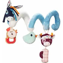 Спіральна іграшка на коляску Lilliputiens Ферма (83335)