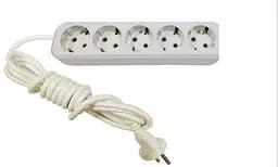 Удлинитель 5 гнезд 5М (провод 100% медь) с заземлением (3х1) MODERN (18291) ТМ LUMANO