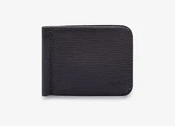 Зажим для денег синий Сафьяно