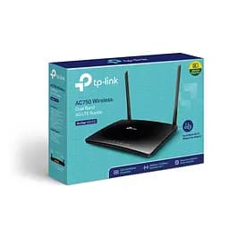 Роутер TP-Link Archer MR200, Wi-Fi 802.11a/b/g/n/ac, до 733 Mb/s, 2.4/5GHz, 4 LAN 10/100 Mb/s, RJ45 10/100Mb/s, 4G, 2 зовнішні антени - мініатюра 4