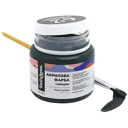 Акрилова фарба Brushme глянцева Чорно-зелена AP5062 50 мл