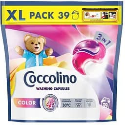 Капсулы для стирки Coccolino Color, 39шт