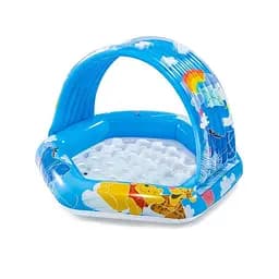 Дитячий басейн Intex Вінні Пух надувний з навісом 109 х 102 х 71 см (58415) 