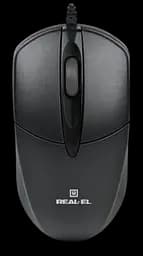Миша REAL-EL RM-211 Black (EL123200001) - мініатюра 2