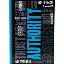 Книга записна Axent Colors A4 в клітинку 80 аркушів блакитна (8421-05-A)