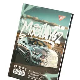 Блокнот Yes Auto show Ford А6, 64 аркуші, в клітинку (152060) - мініатюра 2