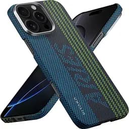 Чохол Pitaka MagEZ Tactile Woven Aries для Apple iPhone 16 Pro Credit Card (KI1601CR) [136821] - мініатюра 5