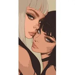 Картина за номерами Art Craft Подружки 40х80 см (10139-AC)