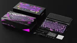 GravaStar Клавіатура механічна Mercury V75 Lite 75keys, Blackcore, USB-A, Transparent Black - мініатюра 9
