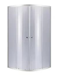 Набір Lidz Душова кабіна Latwa SC90x90.SAT.HIGH.GR напівкругла, скло тоноване 4 мм + Душовий піддон Kapielka ST90x90x41, з панеллю - мініатюра 2