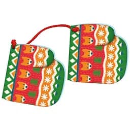 Книга Улюблені рукавички. Новорічні мотузочки. Автор - Альона Пуляєва (Ранок)