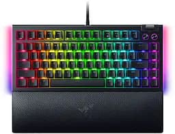 Клавіатура BlackWidow V4 75% RGB 83key Mechanical Tactile Switch GEN-3, USB-A, EN, чорний Razer teh0013910 - мініатюра 2