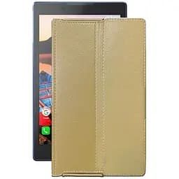 Чехол StatusCASE из экокожи для планшета Lenovo Tab 3 TB3-850f Бежевый