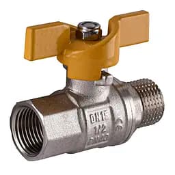 Кран кульовий прямий Selba 1/2″ ЗВ ЖБ SL1508 - мініатюра 2